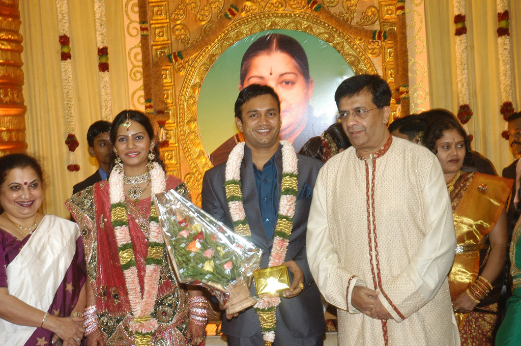 Actor Radharavi son wedding reception stills | Picture 40866